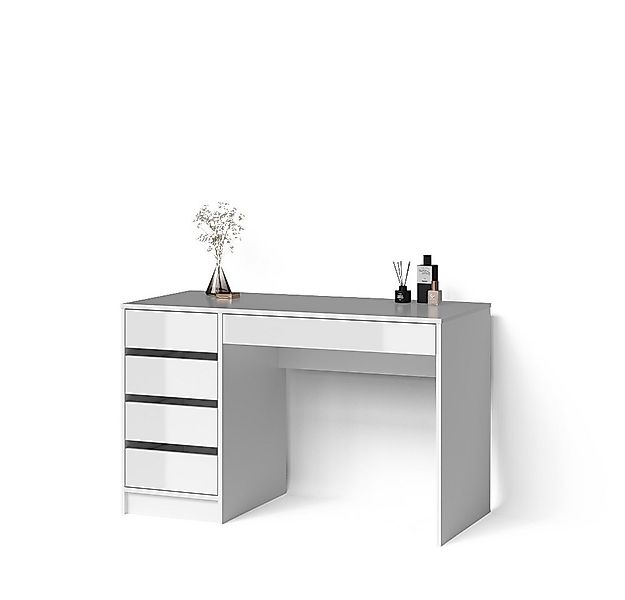 Livinity® Schminktisch Imola, Weiß, 120 x 75 cm (1-St) günstig online kaufen