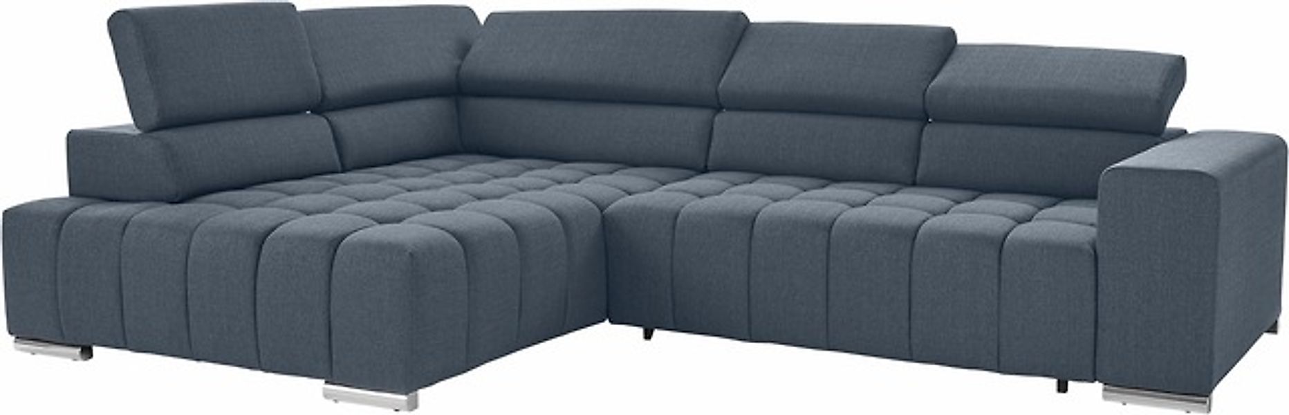 exxpo - sofa fashion Ecksofa »Elias, aktuelle Kreuzsteppung im Sitz, bequem günstig online kaufen