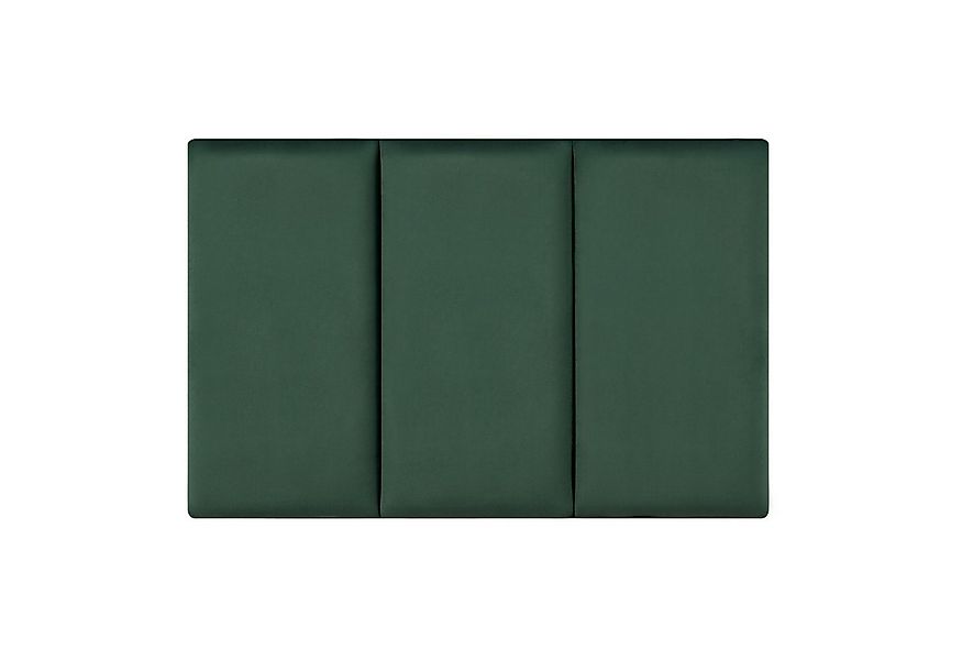 neu.haus Wandpolster, (Set, 3 Stück), »Carpino« Wandkissen Samt 60 x 30 cm günstig online kaufen