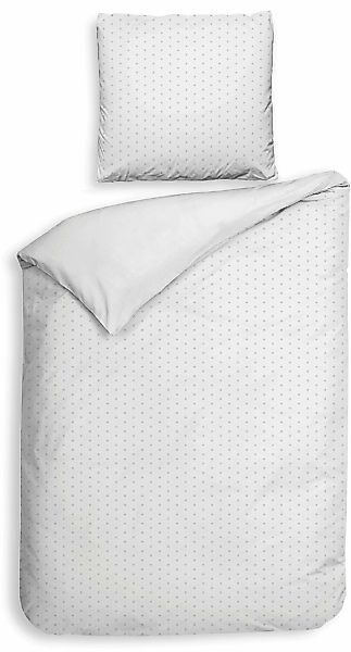 Heckett & Lane Bettwäsche "Punto" 2 Stk. gepunktet, 100% Baumwolle ab 135x2 günstig online kaufen