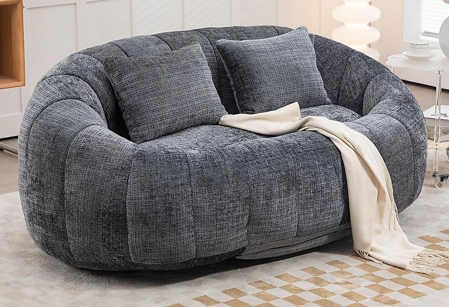 LVHOM Sitzsack 145x95x63cm XXL Lounge-Sofa: Komfort für Zwei mit 2 extra Na günstig online kaufen