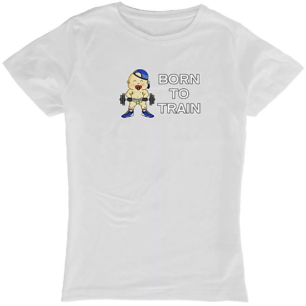 Kruskis Born To Train Kurzärmeliges T-shirt 2XL White günstig online kaufen