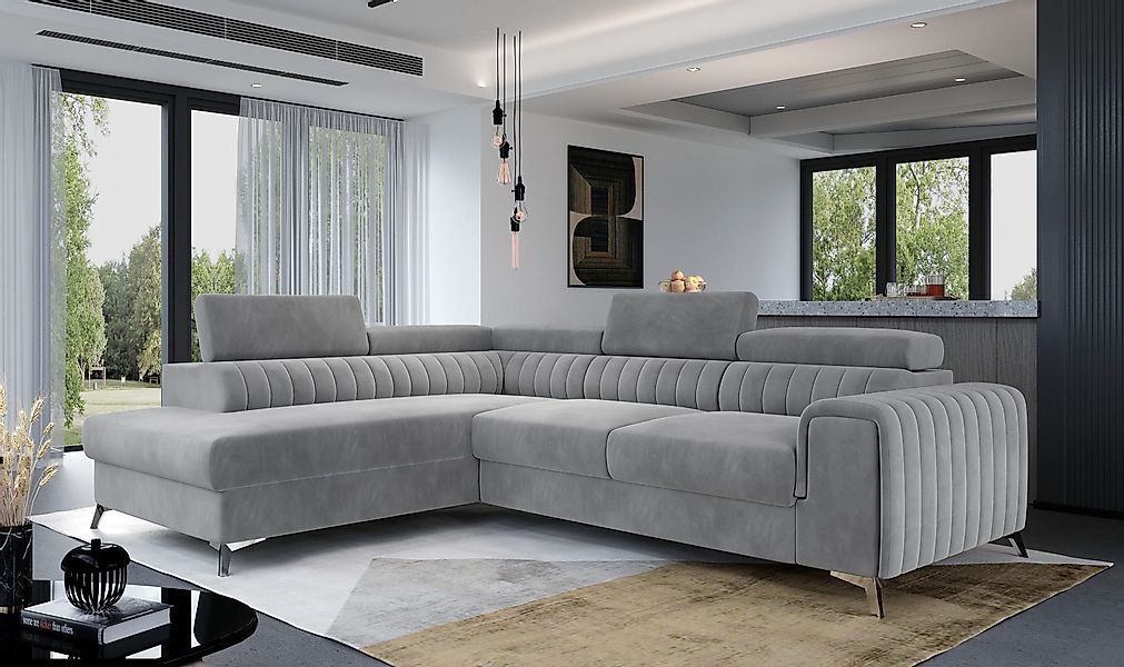 MOEBLO Ecksofa OLIVIER, mit Schlaffunktion und günstig online kaufen