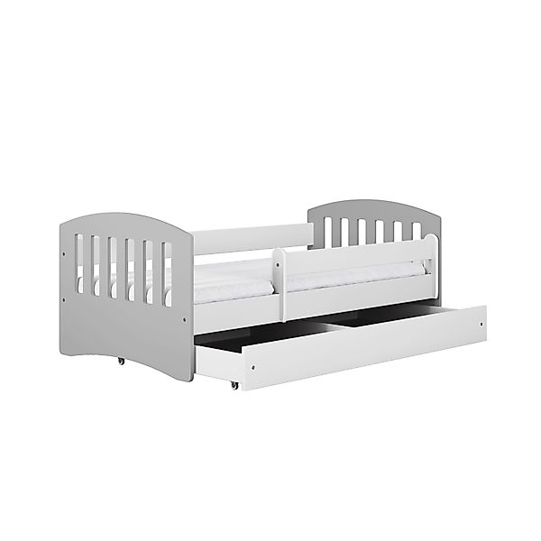 Bjird Kinderbett Classic 80x140cm 80x160cm 80x180cm (mit Rausfallschutz Sch günstig online kaufen