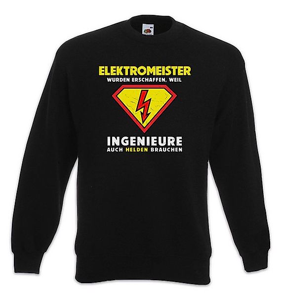 Urban Backwoods Sweatshirt Super Elektromeister Sweatshirt Energie Beruf Me günstig online kaufen