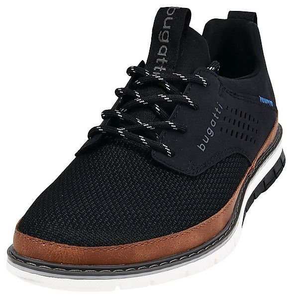 bugatti Schnürschuh mit Lochmuster, Freizeitschuh, Halbschuh, Schnürschuh günstig online kaufen