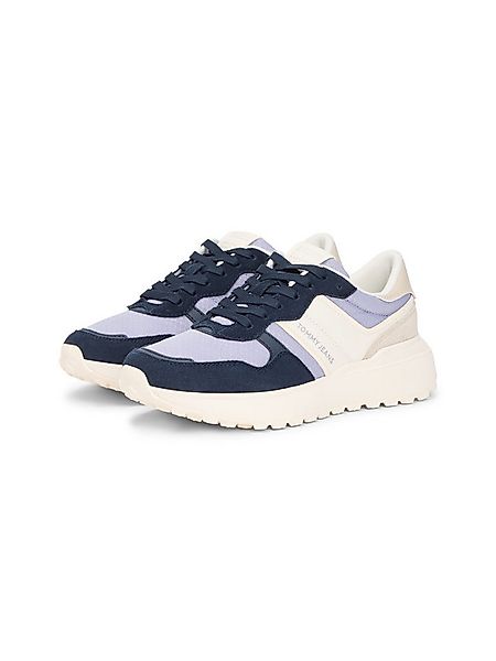 Tommy Jeans TJW CLEATED RUNNER SUEDE MIX Keilsneaker, Freizeitschuh, Halbsc günstig online kaufen