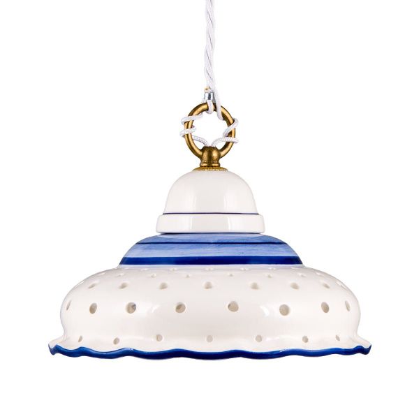 Helios Leuchten Pendelleuchte Küchenlampe Keramik, Keramiklampe, günstig online kaufen