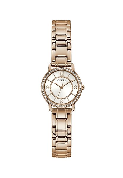 Guess Quarzuhr MELODY, (1-tlg), Quarz-Analoguhr günstig online kaufen