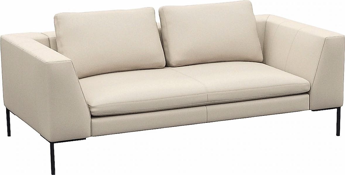 FLEXLUX 2,5-Sitzer »Loano«, modernes Sofa, frei im Raum stellbar, lose Kiss günstig online kaufen