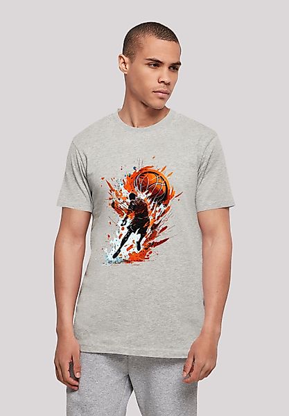 F4NT4STIC T-Shirt Basketball Splash Sport UNISEX günstig online kaufen