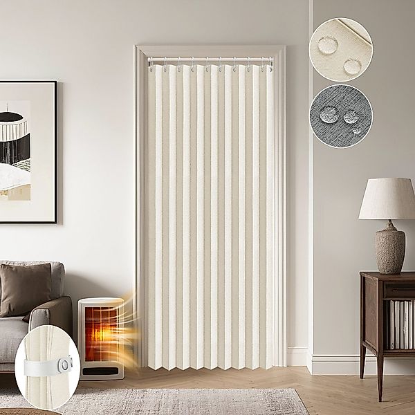 Jibenhome Vorhang Türvorhang Wasserdichter Vorhang für günstig online kaufen