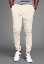 DELMAO Leinenhose Leinenhose mit Kordelzug günstig online kaufen