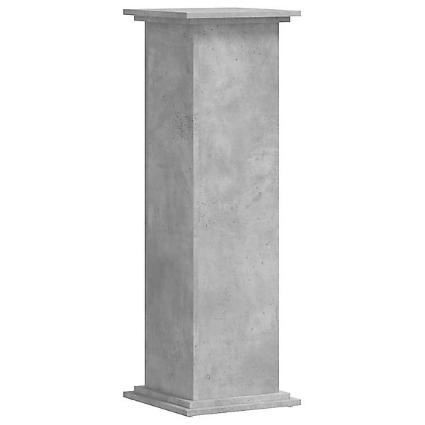 vidaXL Blumenständer Pflanzenständer Betongrau 33x33x100 cm günstig online kaufen