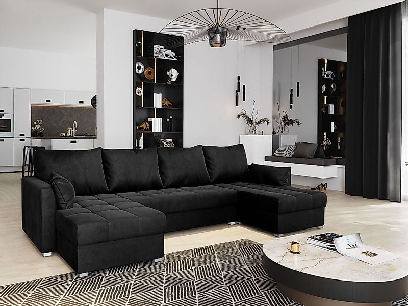 Masseno Ecksofa NAKO mit Schlaffunktion U-Form, günstig online kaufen