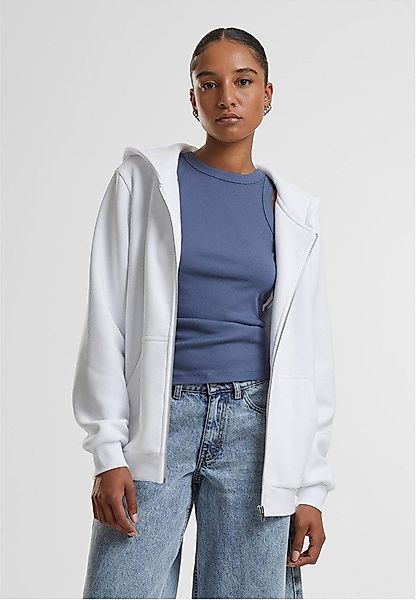 URBAN CLASSICS Hoodie Ladies Fluffy Zip günstig online kaufen