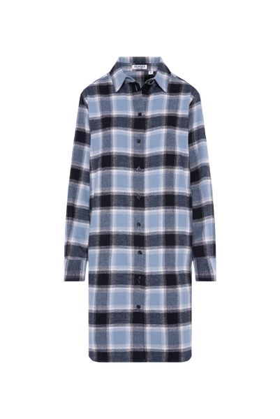 SENSES.THE LABEL Karokleid Ohne Taschen aus Baumwolle günstig online kaufen