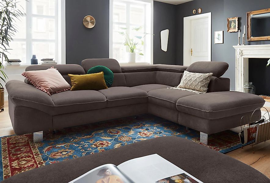 COTTA "Driver L-Form" mit Kopfteilverstellung, wahlweise mit Bettfunktion & günstig online kaufen