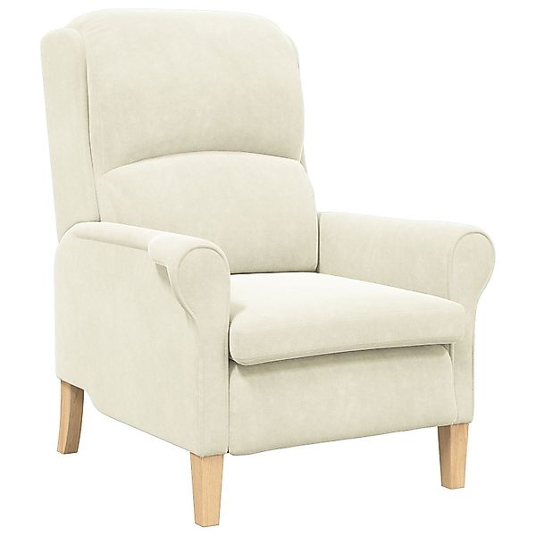 vidaXL Sessel Creme Sessel Creme Stoff günstig online kaufen