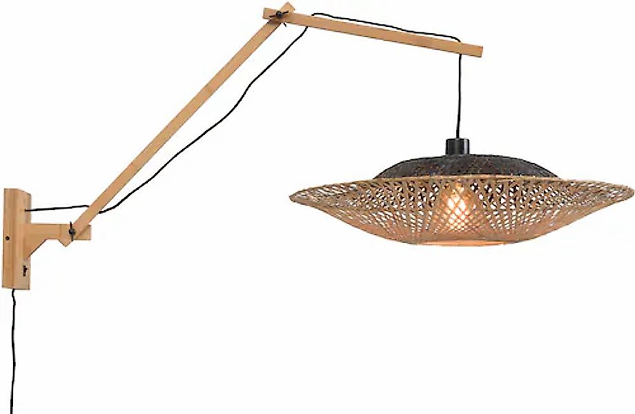 GOOD&MOJO Wandleuchte »Kalimantan« E27 günstig online kaufen