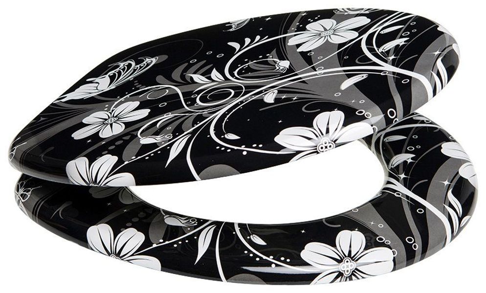 Sanilo WC-Sitz White Flower, mit Absenkautomatik günstig online kaufen