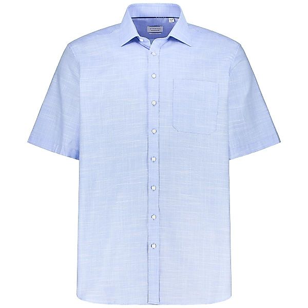 ETERNA Businesshemd aus Baumwollmix, bügelfrei Farbe blau Größe: 52 günstig online kaufen