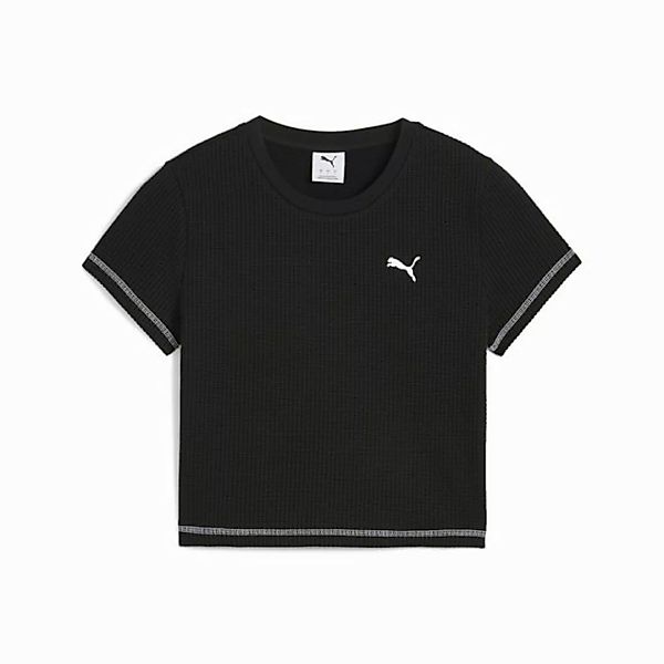 PUMA T-Shirt DARE TO Kurzes figurbetontes T-Shirt aus strukturiertem Materi günstig online kaufen