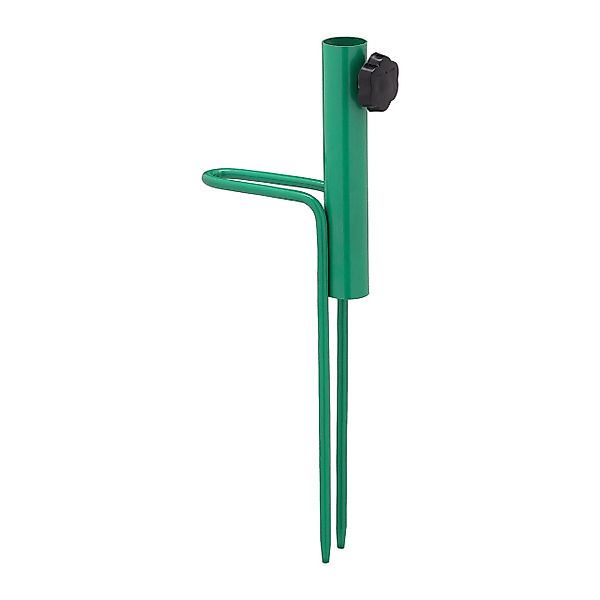 relaxdays Schirmhalter Rasendorn für Sonnenschirm grün günstig online kaufen
