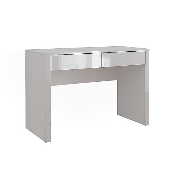 Vicco Schreibtisch Annabelle, Weiß Hochglanz/Weiß, 110 günstig online kaufen