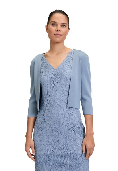 Vera Mont Strickjacke "Damen Strickbolero langarm" 1 Stk. tlg. Ärmelschlitz günstig online kaufen