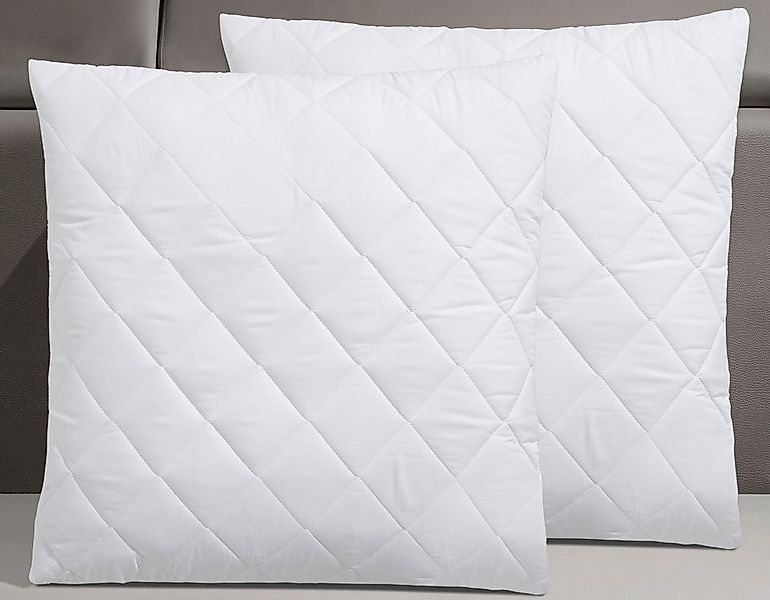 my home Kopfkissen "Microlux Kopfkissen 40x80 cm, 80x80 cm" Füllung: Polyes günstig online kaufen