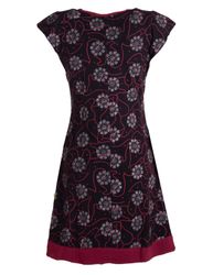 Vishes Tunikakleid Damen kurzarm Longshirt-Kleid Mini-Kleid günstig online kaufen