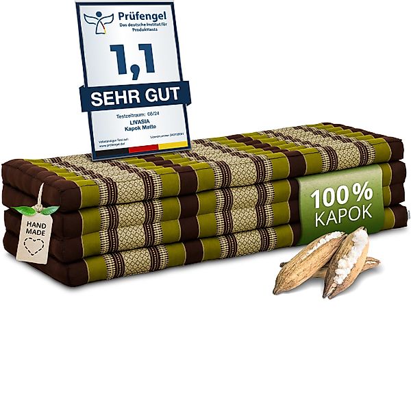 Klappmatratze Faltmatratze 140 cm (Classic) - 200x140x8cm -, livasia, 8 cm günstig online kaufen