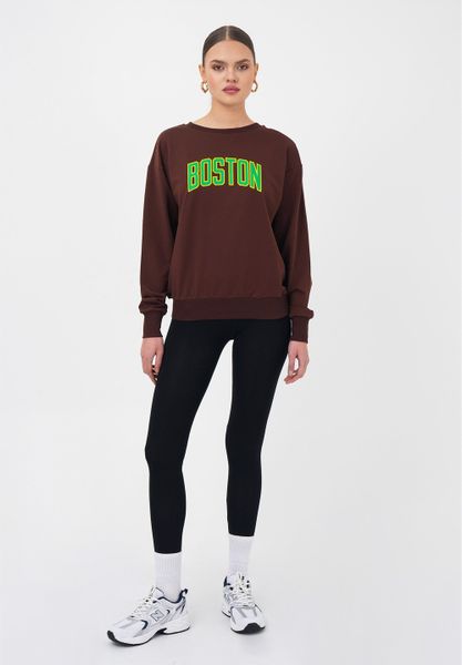 freshlions Sweatshirt "Boston" 1 Stk. tlg. mit coolem Schriftzug günstig online kaufen