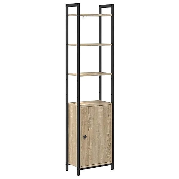 vidaXL Bücherregal Sonoma-Eiche 40 x 24 x 161 cm Holzwerkstoff 883851 günstig online kaufen
