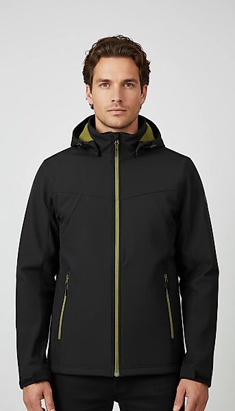 Icepeak Softshelljacke "BRIMFIELD" 1 Stk. tlg. mit Kapuze für sportliche Ak günstig online kaufen
