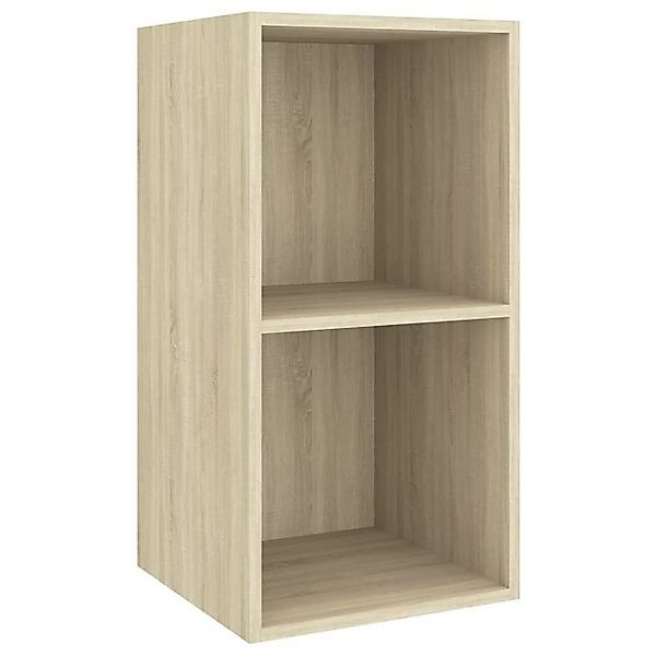 furnicato TV-Schrank TV-Wandschrank Sonoma-Eiche 37x37x72 cm Holzwerkstoff günstig online kaufen