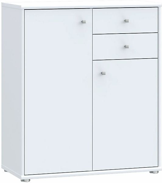 FORTE Kommode "Tempra, Kommode, 2 Türen, 2 Schubkästen, viel Stauraum" Brei günstig online kaufen