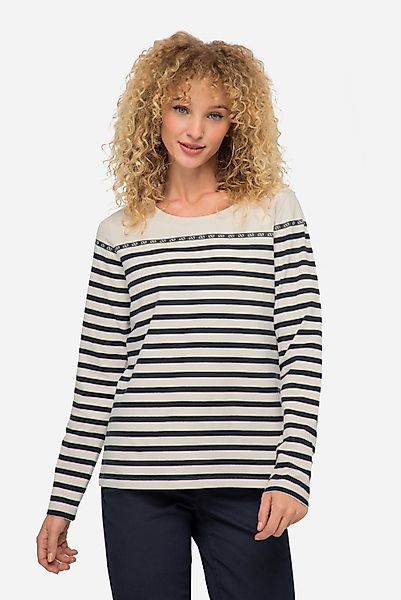 Laurasøn T-Shirt Ringelshirt Regular Fit Rundhals günstig online kaufen