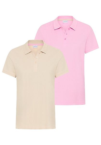 Eastwind Poloshirt (Packung, 2-tlg., 2er-Pack) figurumspielende Passform, P günstig online kaufen