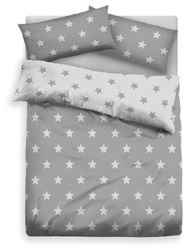 my home Wendebettwäsche "STELLA" 3 Stk. tlg. Bettwäsche mit Sternen, Weihna günstig online kaufen