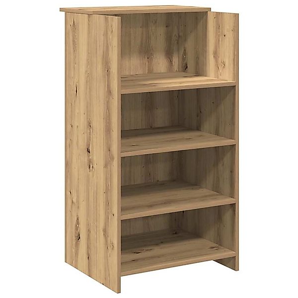 vidaXL Empfangstheke Artisan-Eiche 55x50x103,5 cm Holzwerkstoff 859023 günstig online kaufen