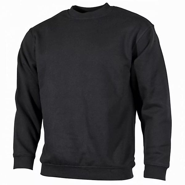 MFH Langarmshirt Sweatshirt, schwarz, "PC", 340g/m² - XL (1-tlg) günstig online kaufen