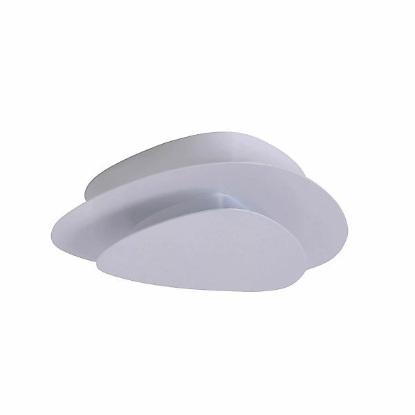 Näve LED Wand- und Deckenleuchte Liso Weiß günstig online kaufen