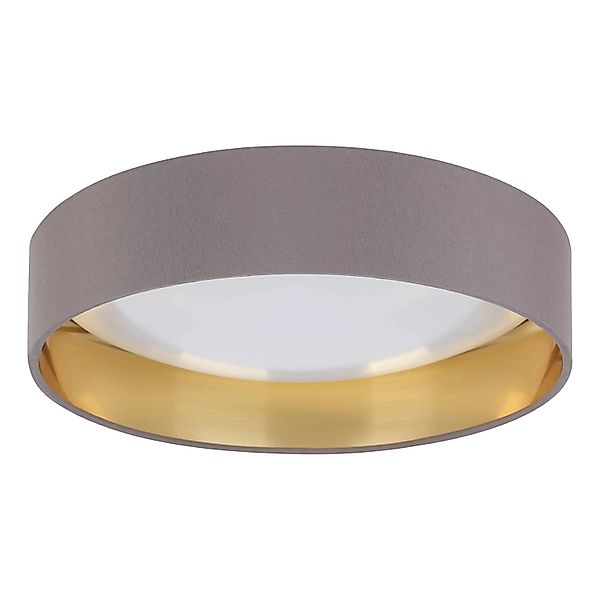 EGLO LED-Deckenleuchte PALOMARO 2 Cappuccino-Gold Ø 320mm 3000K 960lm günstig online kaufen