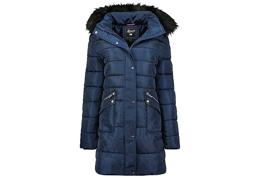 Geo Norway Winterjacke Damen Outdoor Jacke Steppjacke in Unifarbe, mit abne günstig online kaufen