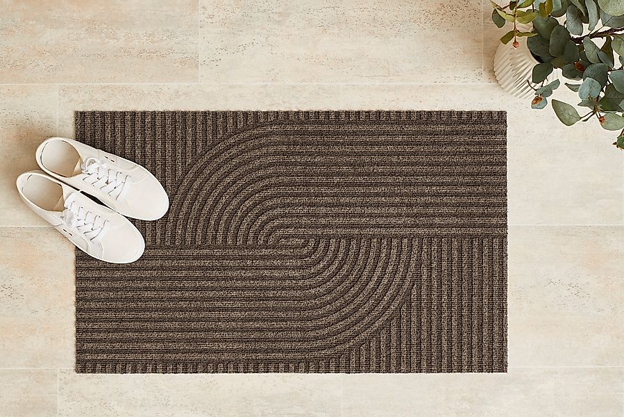 Andiamo Fußmatte »Yukon« rechteckig 6 mm Höhe Schmutzfangmatte, waschbar & günstig online kaufen