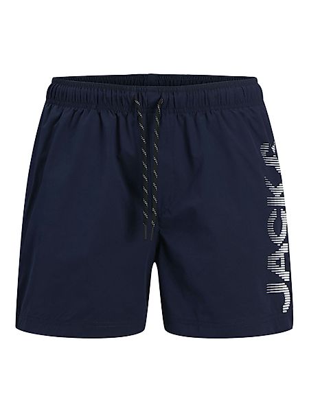 Jack & Jones Badeshorts JPSTMAUI JJSWIM SPLICE LOGO AKM SN günstig online kaufen