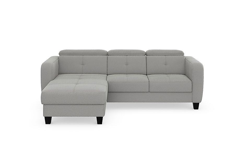 sit&more Ecksofa »Belluci L-Form«, inklusive Federkern, wahlweise mit Bettf günstig online kaufen