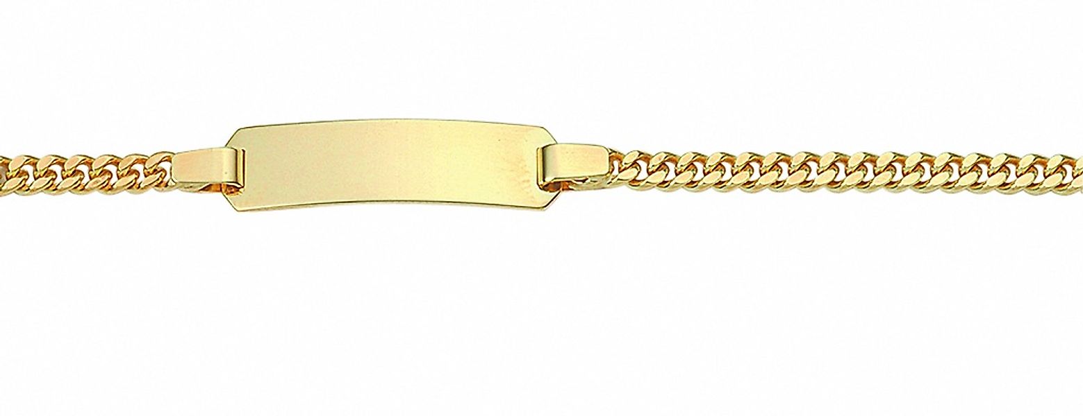 Adelia´s Goldarmband "333 Gold Flach Panzer Armband 14 cm", 333 Gold Goldsc günstig online kaufen
